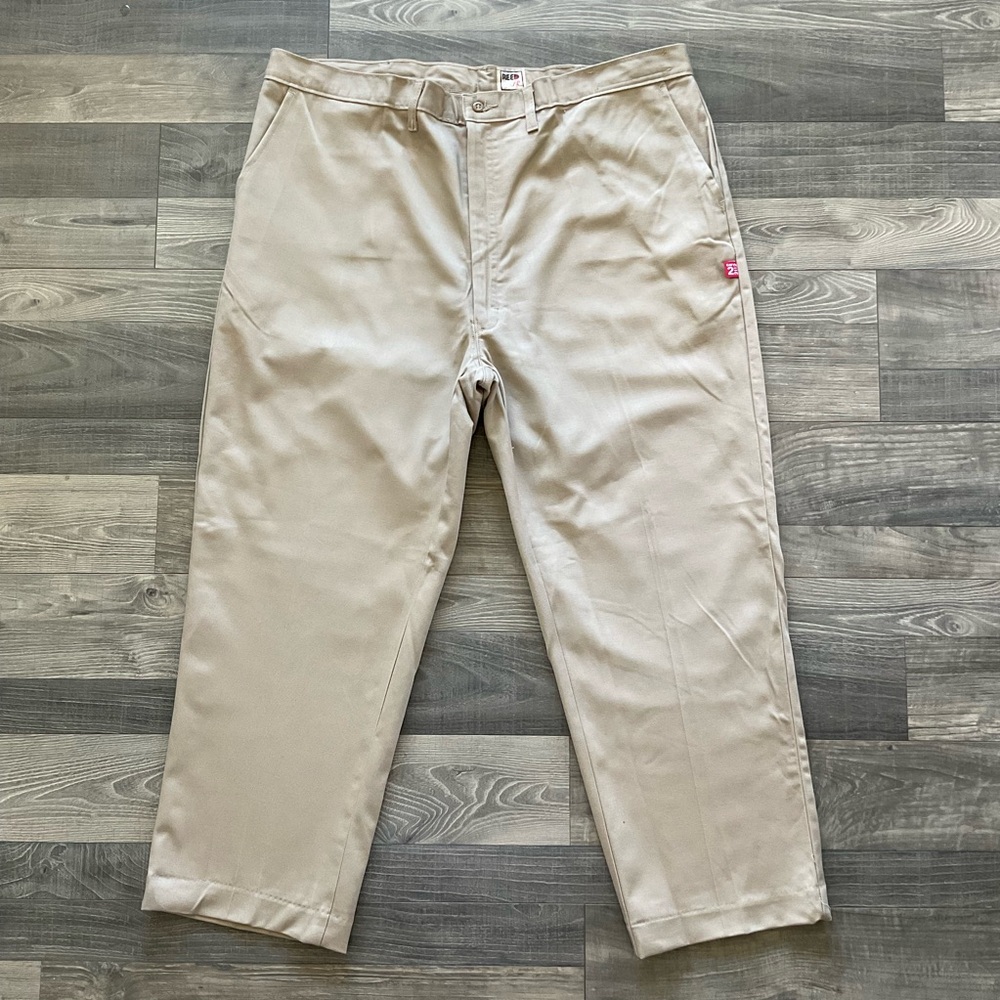 44x28 NEW Reed FR Cotton Pants Men’s Khaki Flame Resistant Category 2 2112 J250Y